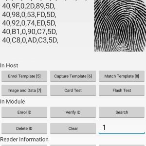 无线 USB 指纹扫描仪 蓝牙 USB 指纹读取器 IOS 指纹传感器，带免费 SDK