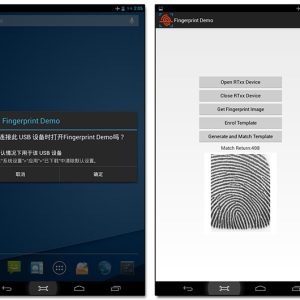 Android上USB指纹读头Demo